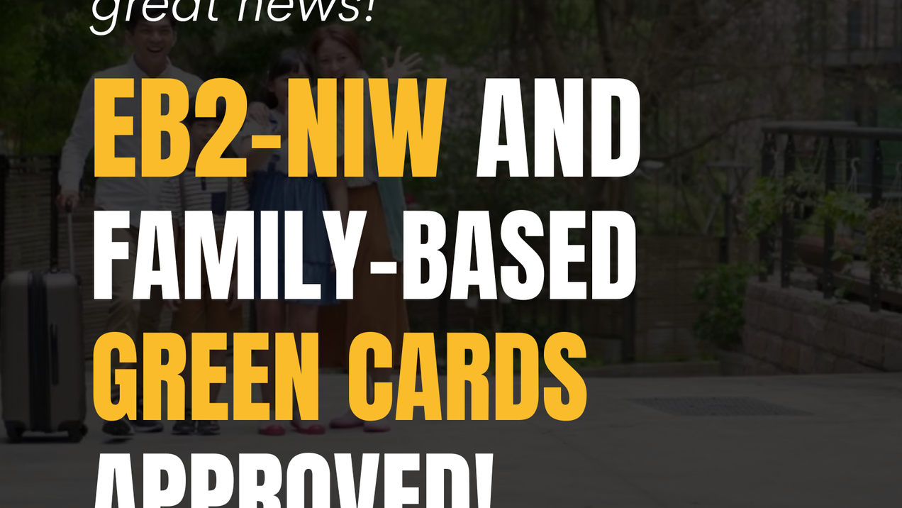 EB2NIW FMB APRROVED
